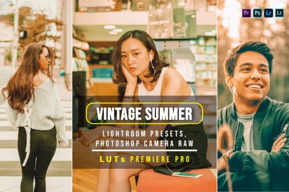 Download 10 Vintage Summer Presets and Luts - Summer presets Collection