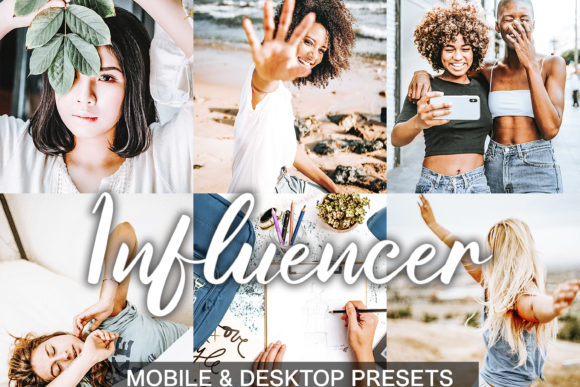 Download 3 Mobile &amp; Desktop Presets - Influencer - Influencer Collection