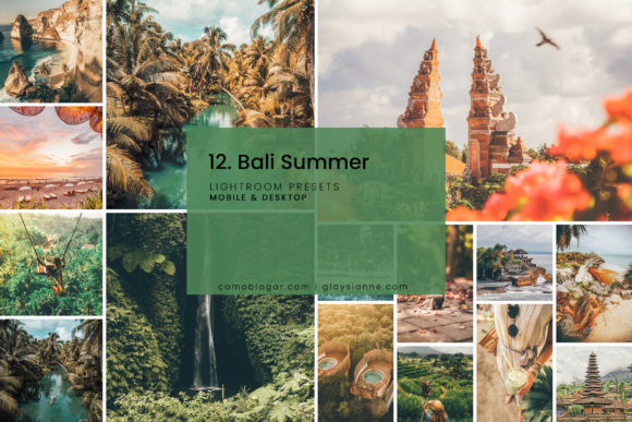 Download 12. Bali Summer Presets - Summer presets Collection