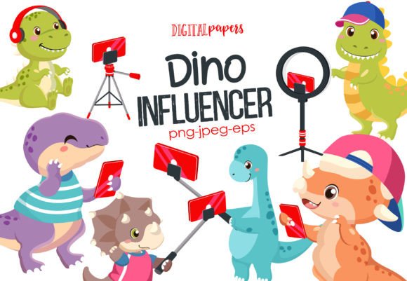 Download Dinosaur Influencer - Influencer Collection